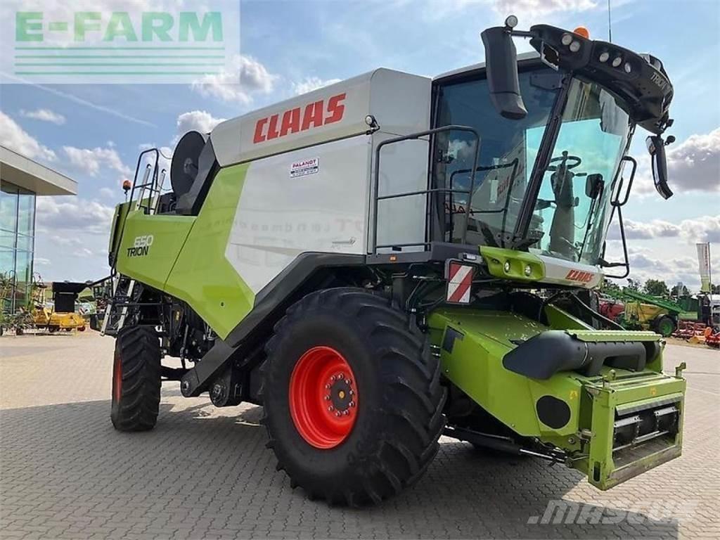 CLAAS trion 650 Kombinované zberacie stroje