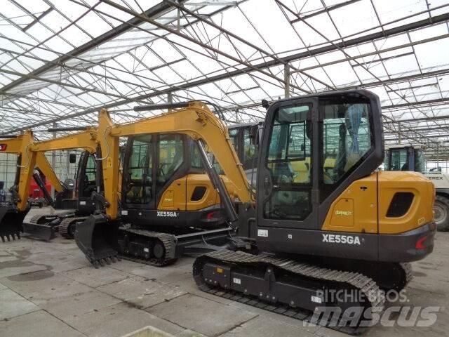 XCMG XE55GA Mini rýpadlá < 7t