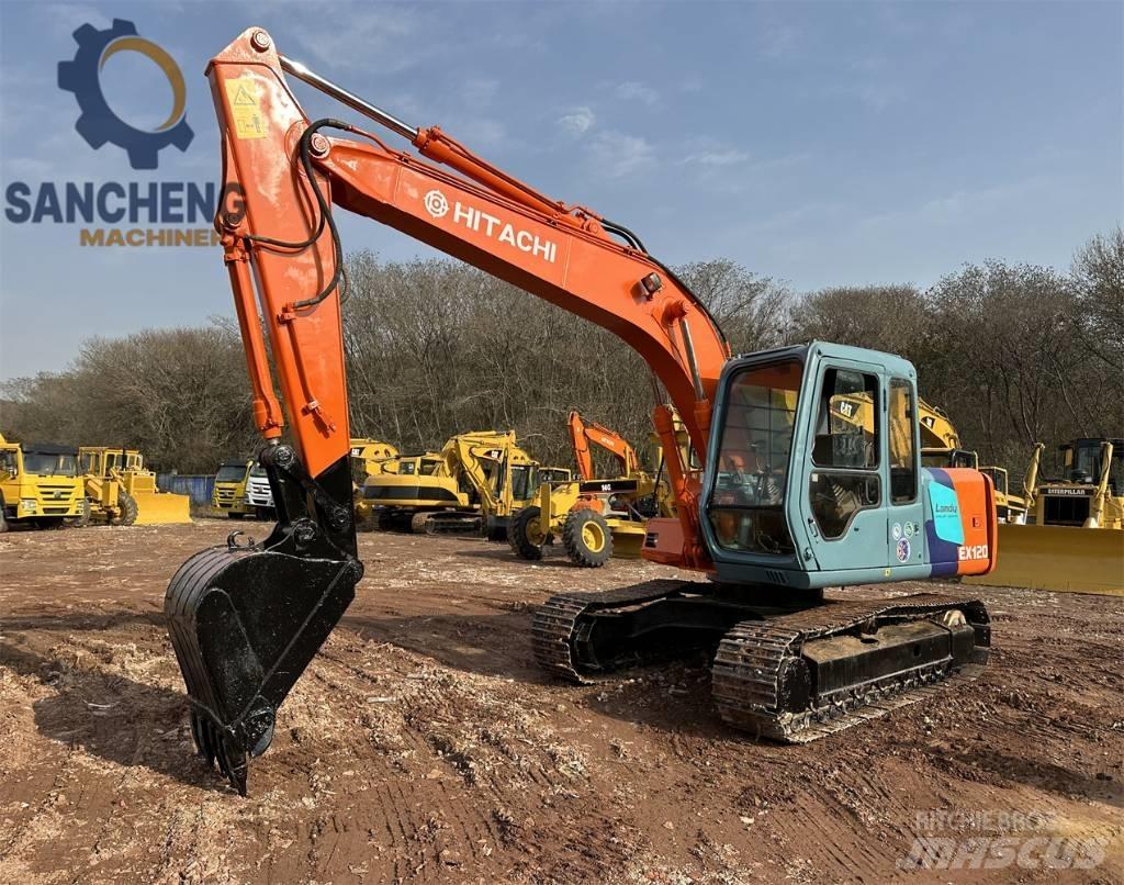 Hitachi EX 120 Pásové rýpadlá