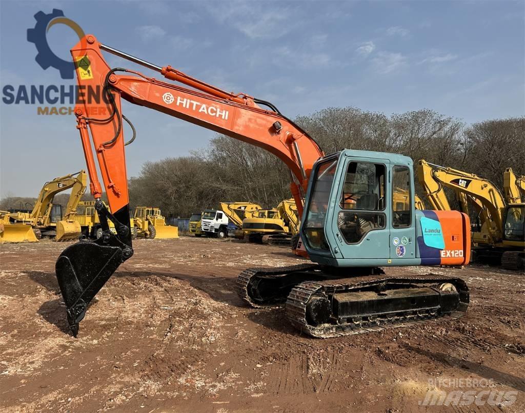 Hitachi EX 120 Pásové rýpadlá