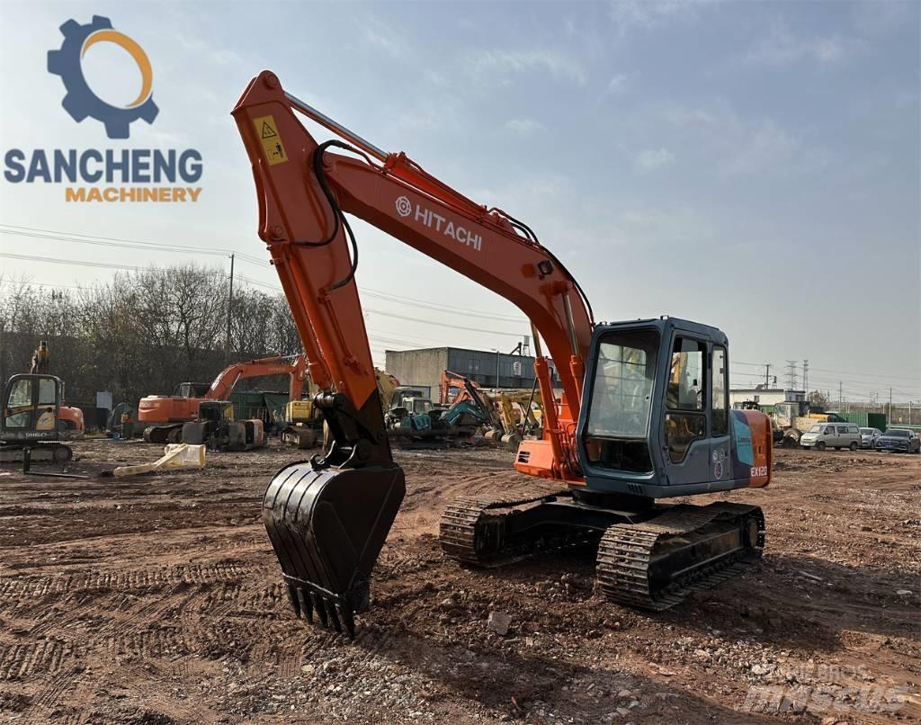 Hitachi EX 120 Pásové rýpadlá