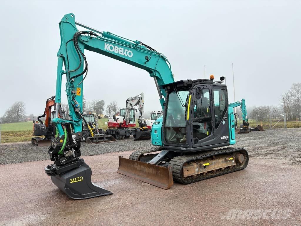 Kobelco SK75SR-7 Midi rýpadlá 7 t - 12 t
