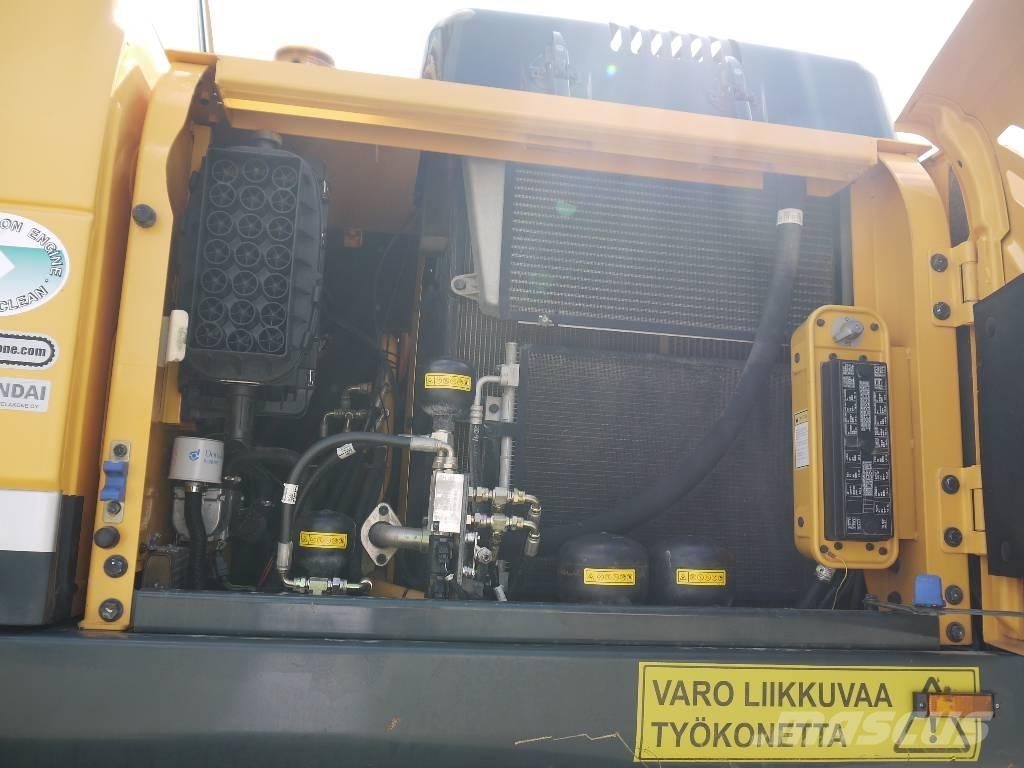 Hyundai R 180 W-9A Kolesové rýpadlá