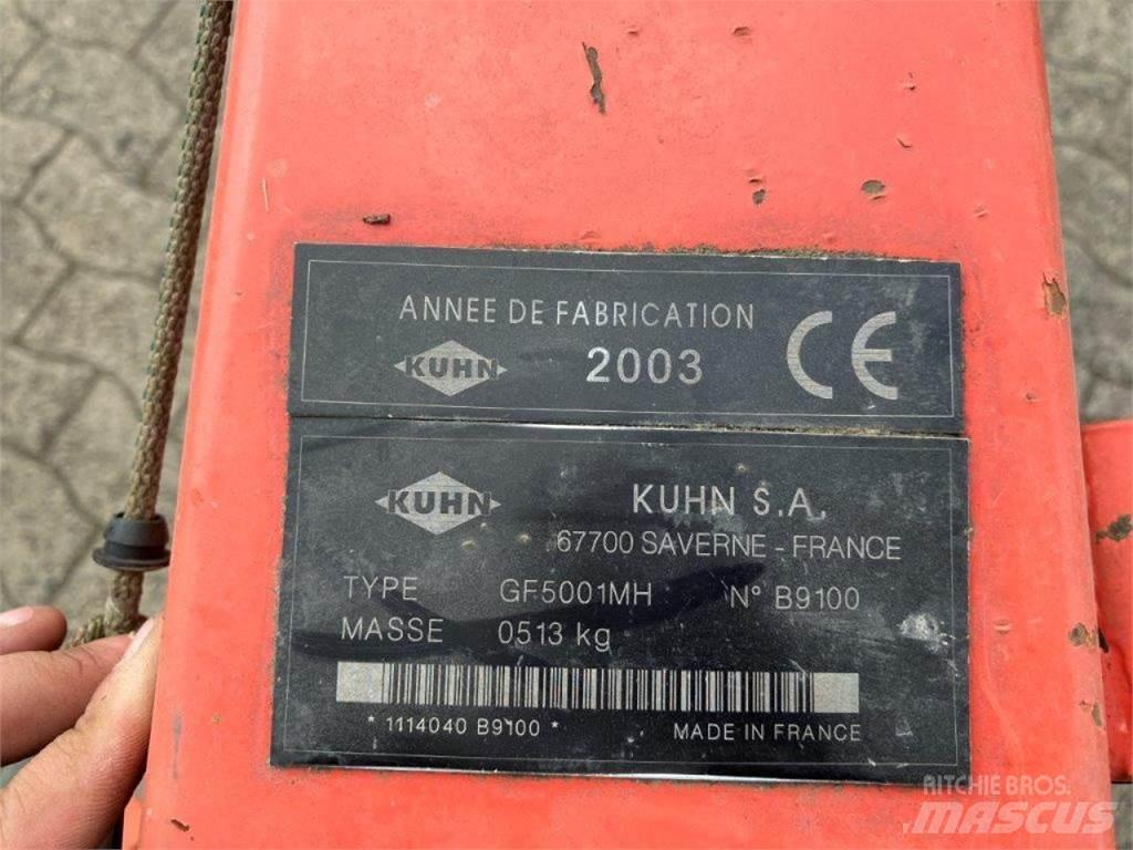 Kuhn GF 5001 MH Obracače a zhrabovače sena