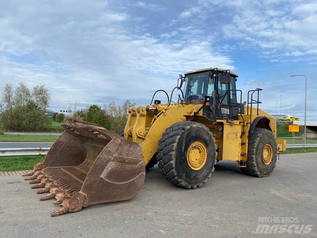 CAT 980H Kolesové nakladače