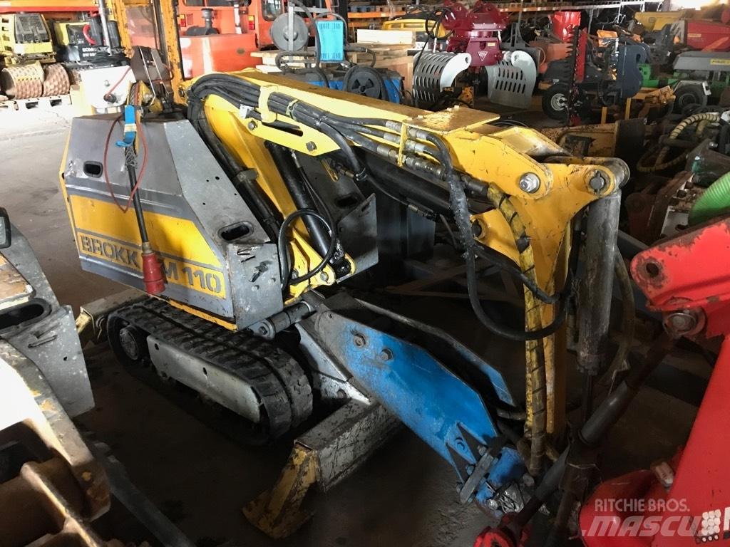 Brokk BM110E Mini rýpadlá < 7t
