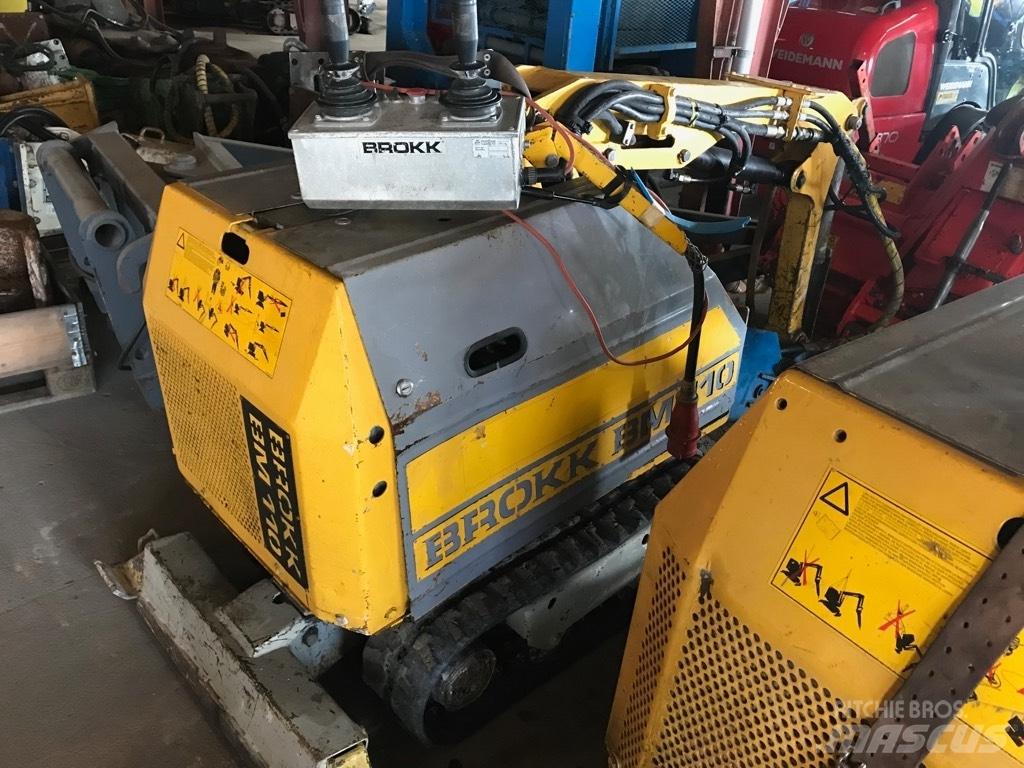 Brokk BM110E Mini rýpadlá < 7t