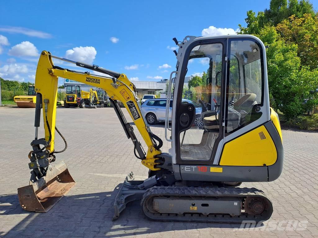 Wacker Neuson ET18 Pásové rýpadlá