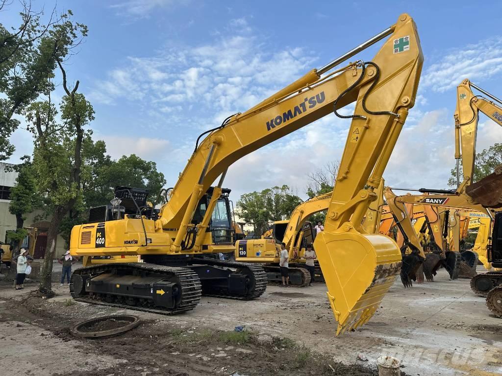 Komatsu PC400-7 Pásové rýpadlá