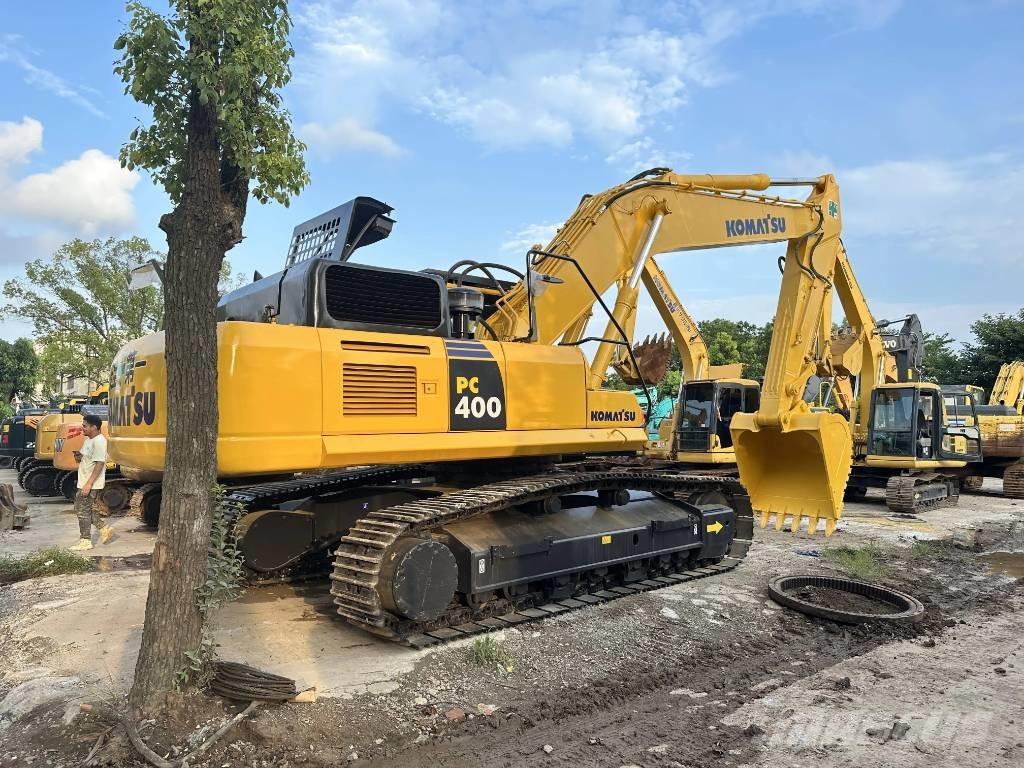Komatsu PC400-7 Pásové rýpadlá