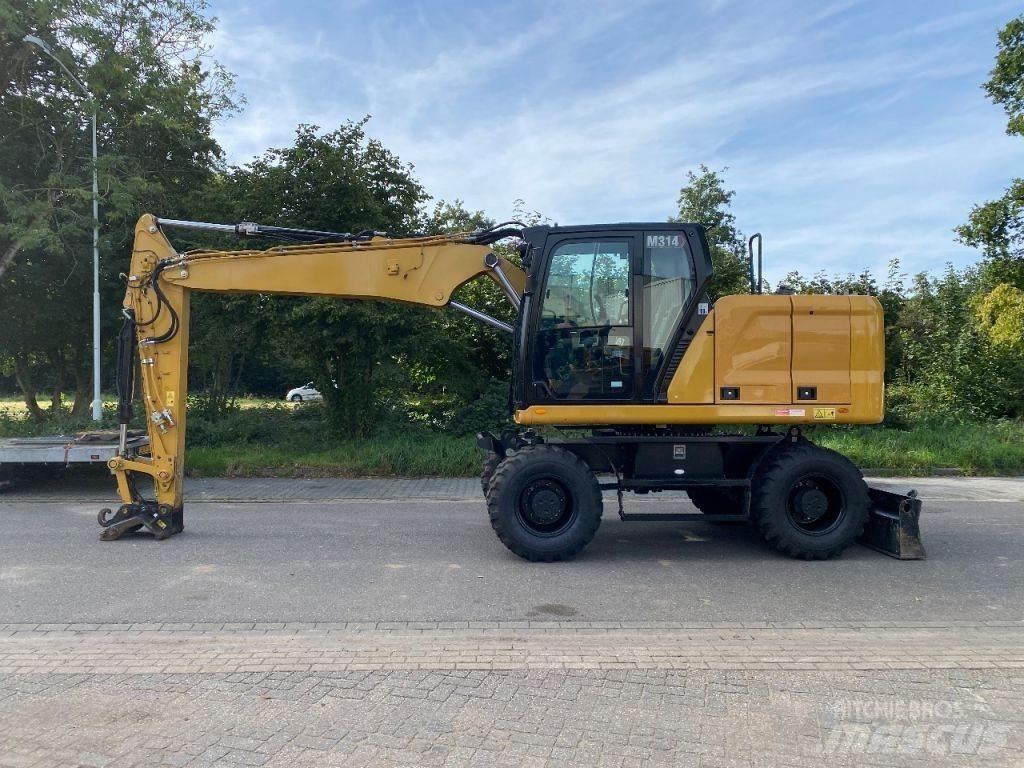CAT 314 Next gen Kolesové rýpadlá