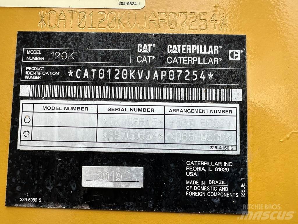 CAT 120K Grejdery