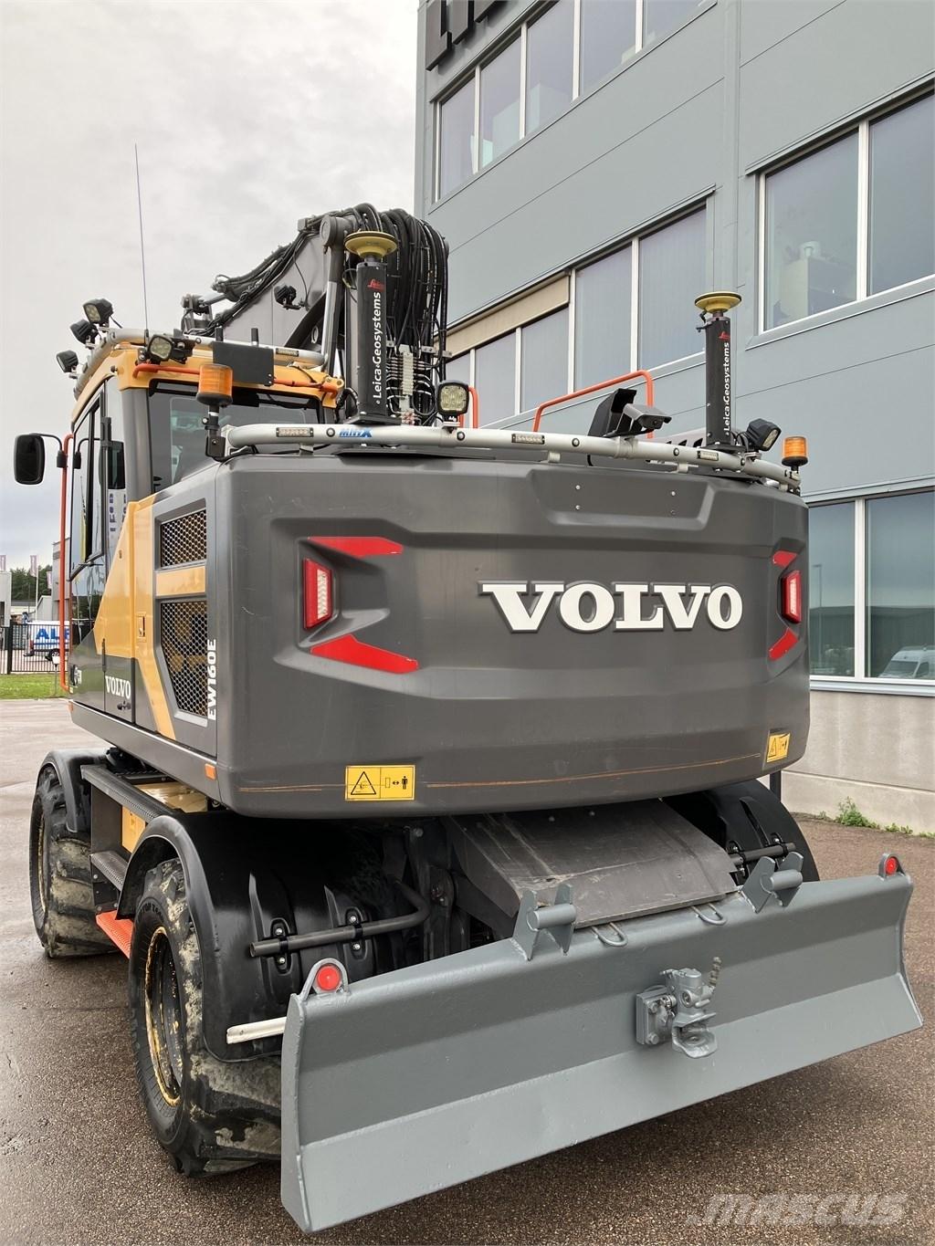 Volvo EW 160 E Kolesové rýpadlá