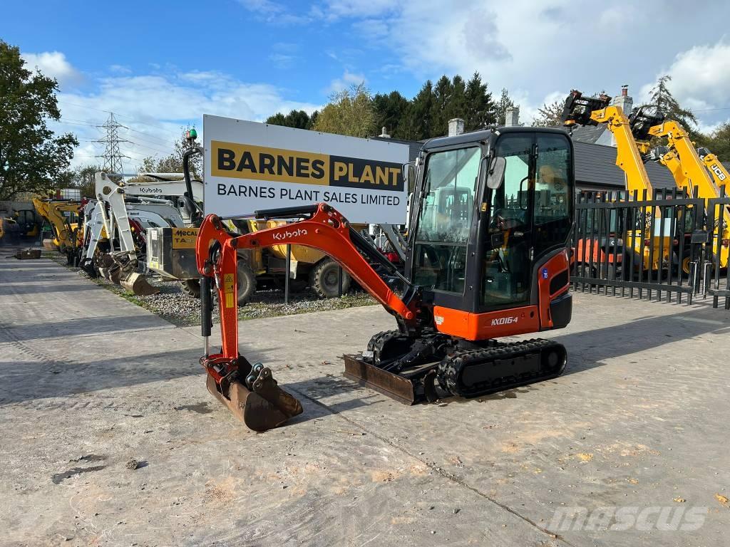Kubota KX 016-4 Mini rýpadlá < 7t