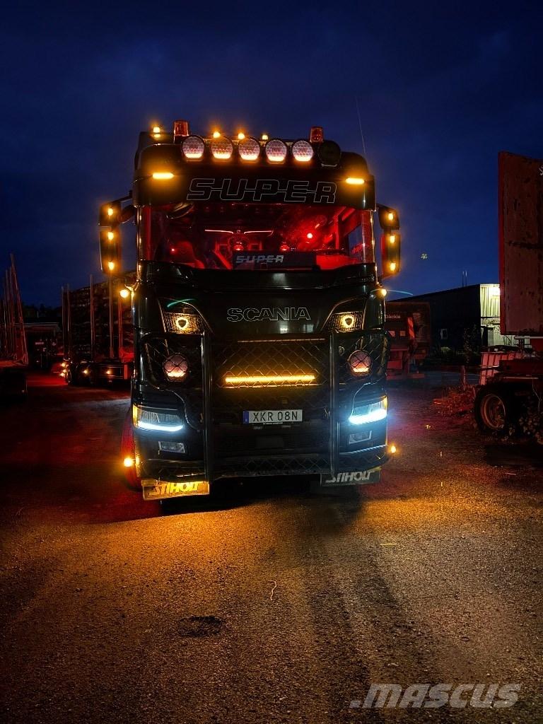 Scania R580B6X4HB Nákladné vozidlá na prepravu dreva