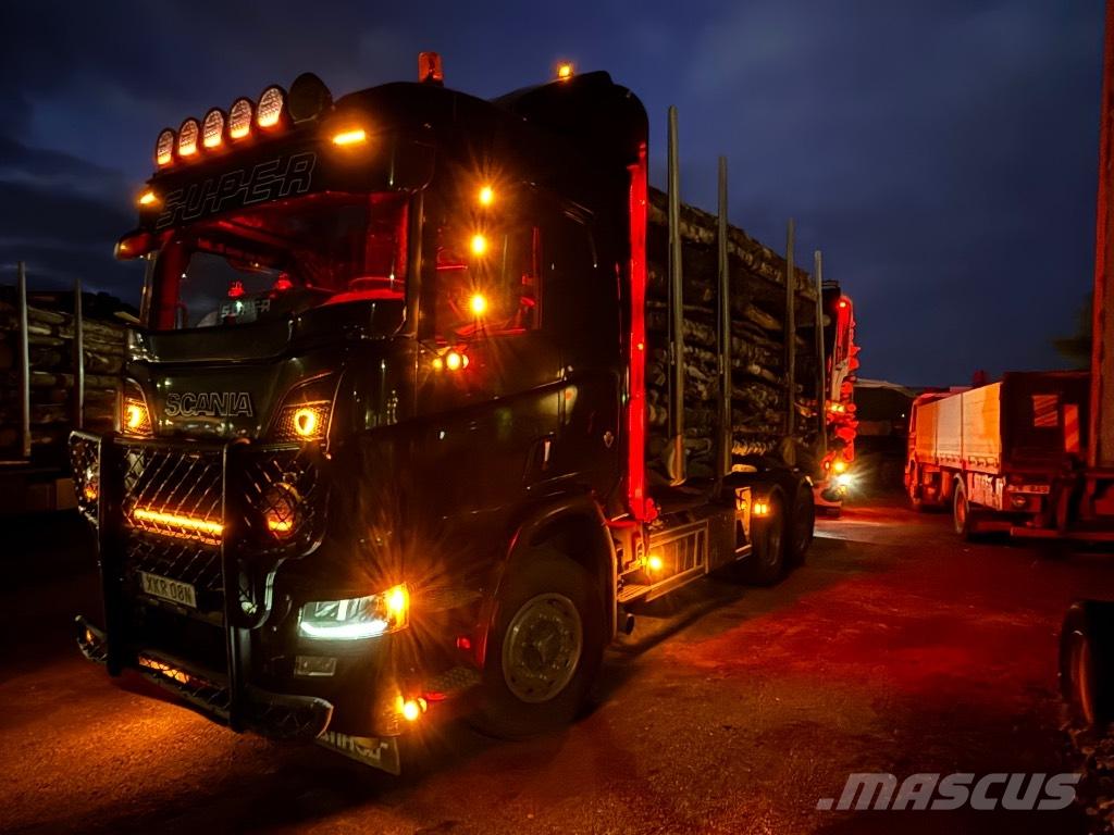 Scania R580B6X4HB Nákladné vozidlá na prepravu dreva