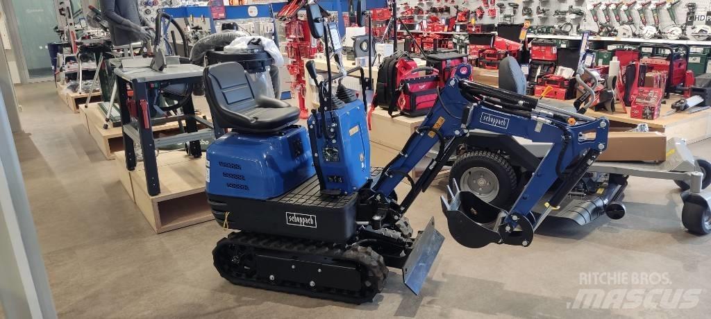  Scheppach Exc815 Mini rýpadlá < 7t