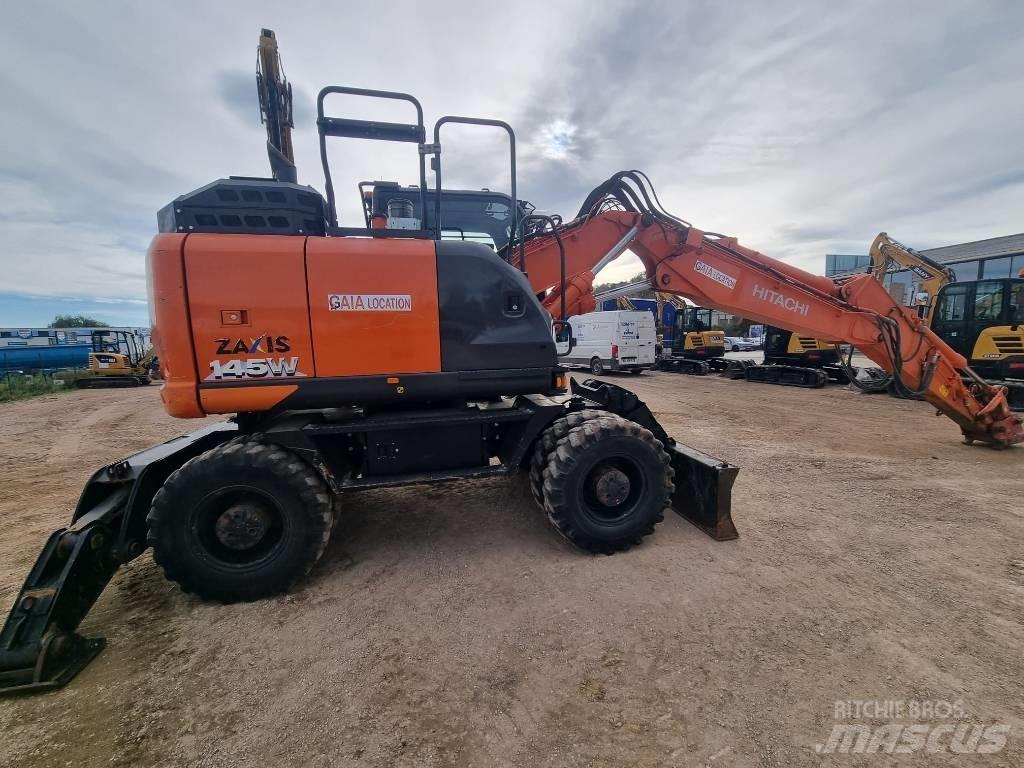 Hitachi ZX145W Kolesové rýpadlá