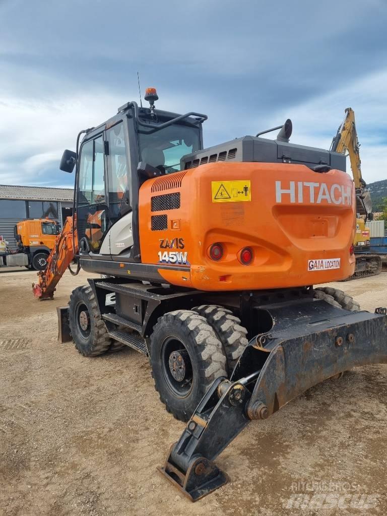 Hitachi ZX145W Kolesové rýpadlá