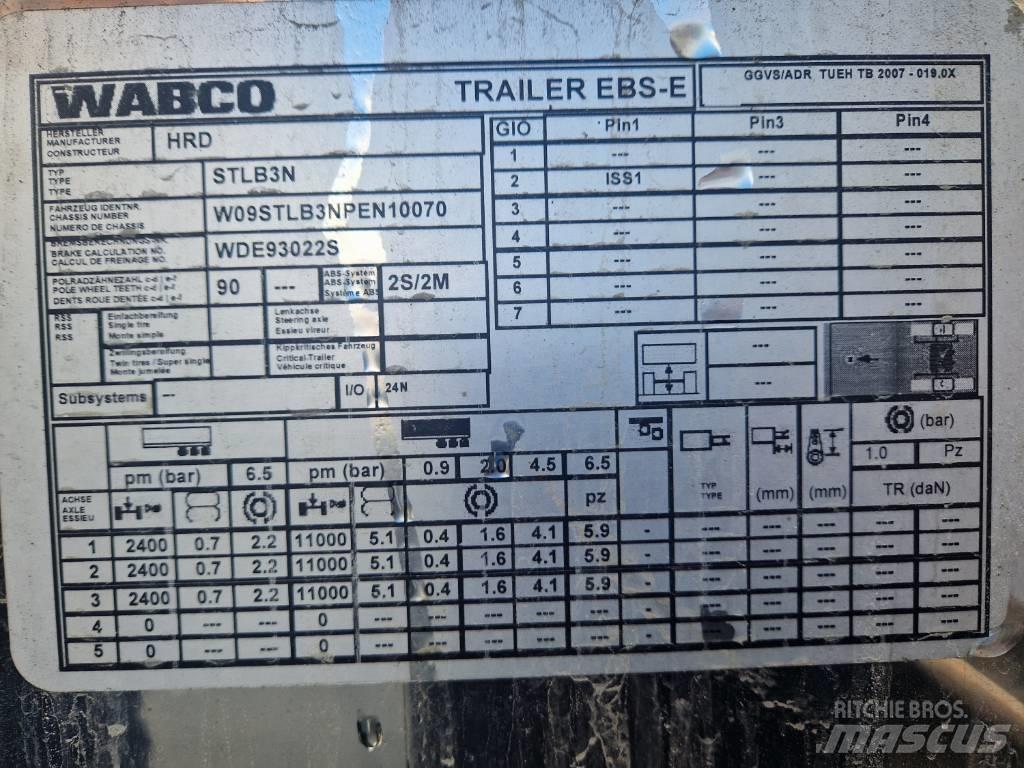 HRD Semitrailer Ostatné návesy