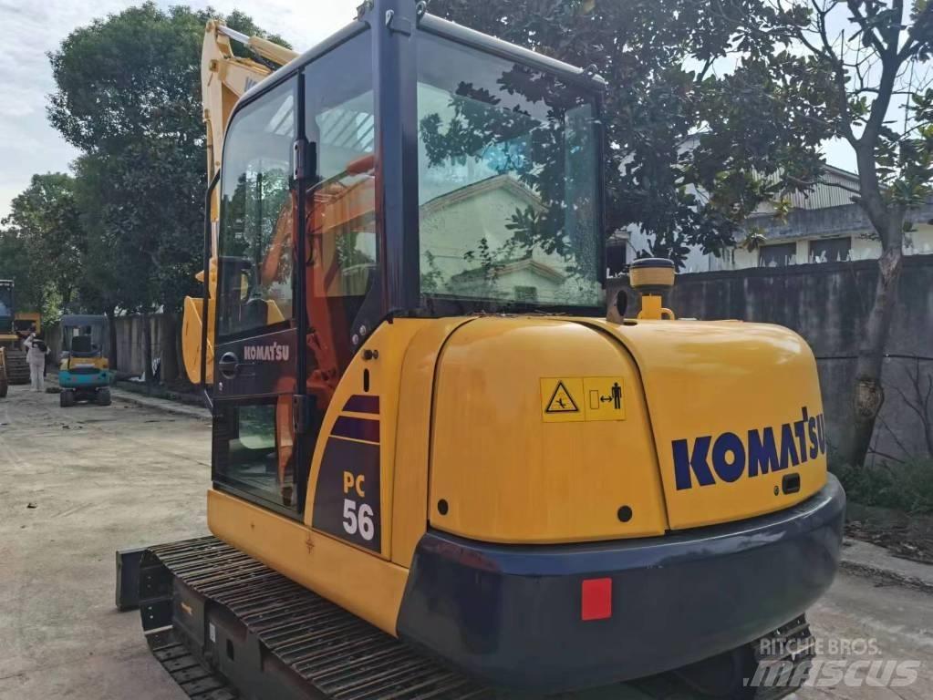 Komatsu PC 56 Pásové rýpadlá