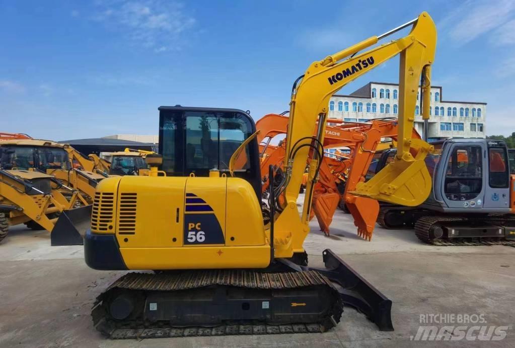 Komatsu PC 56 Pásové rýpadlá