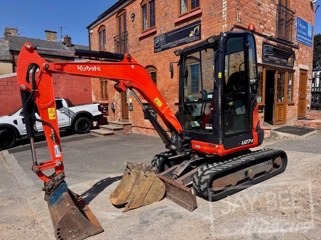 Kubota U 27-4 Mini rýpadlá < 7t