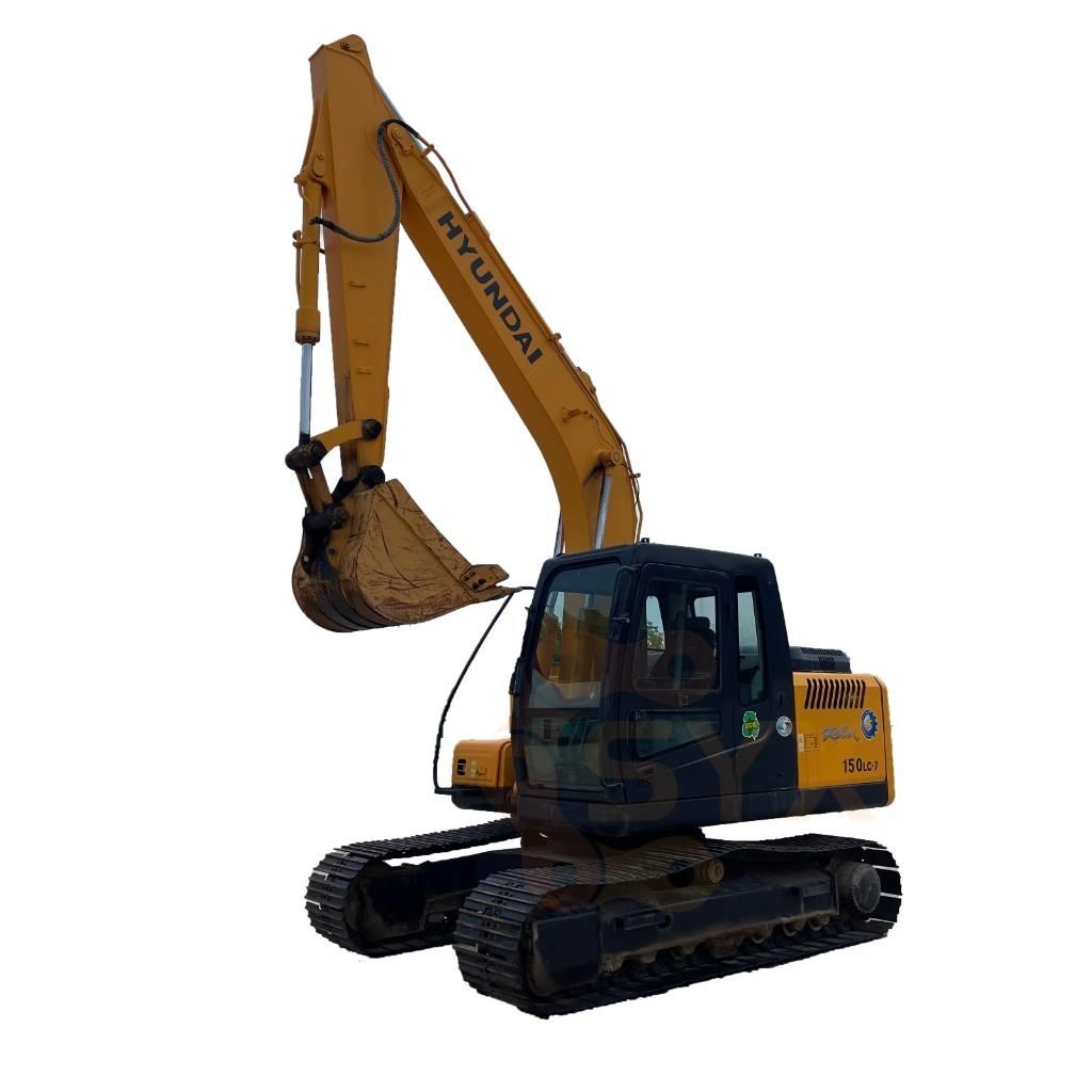 Hyundai 150 -7 Pásové rýpadlá
