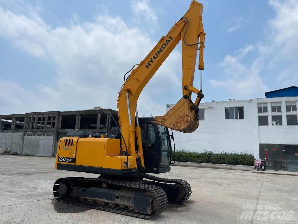 Hyundai 150 -7 Pásové rýpadlá