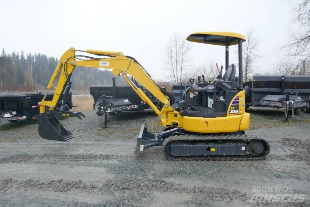 Komatsu PC30MR-5 Mini rýpadlá < 7t