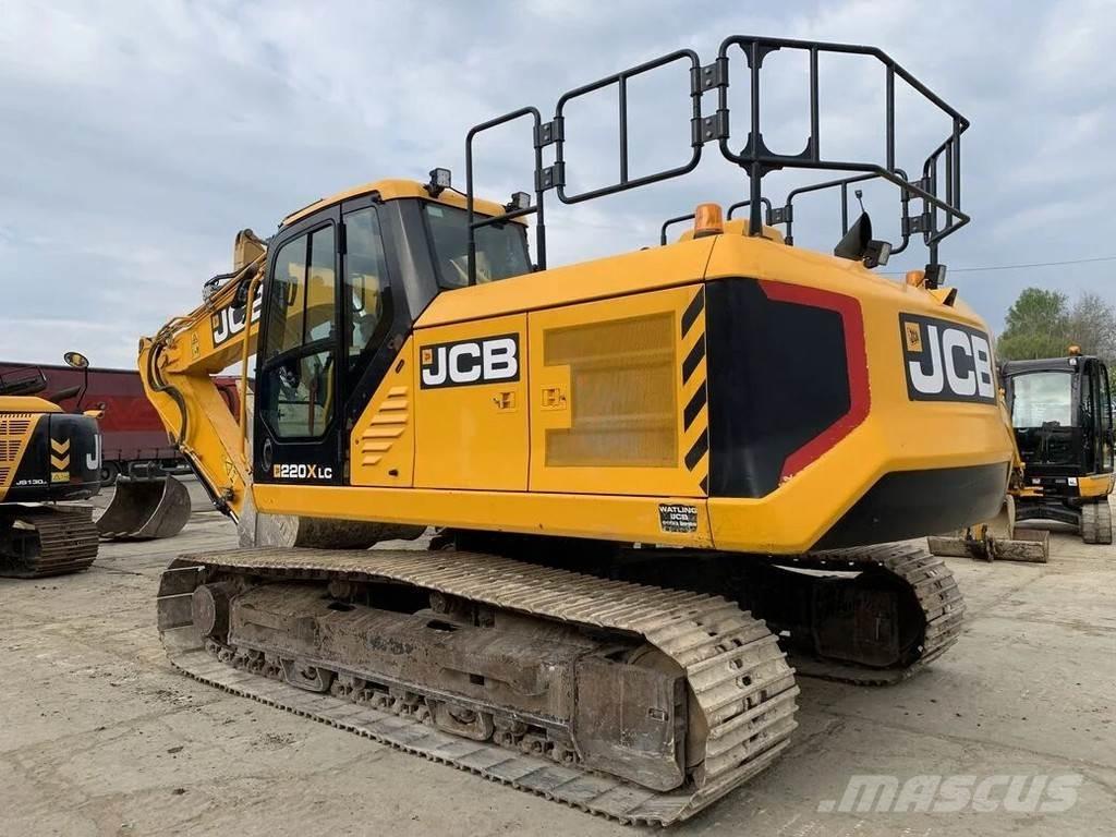 JCB JS220X Pásové rýpadlá