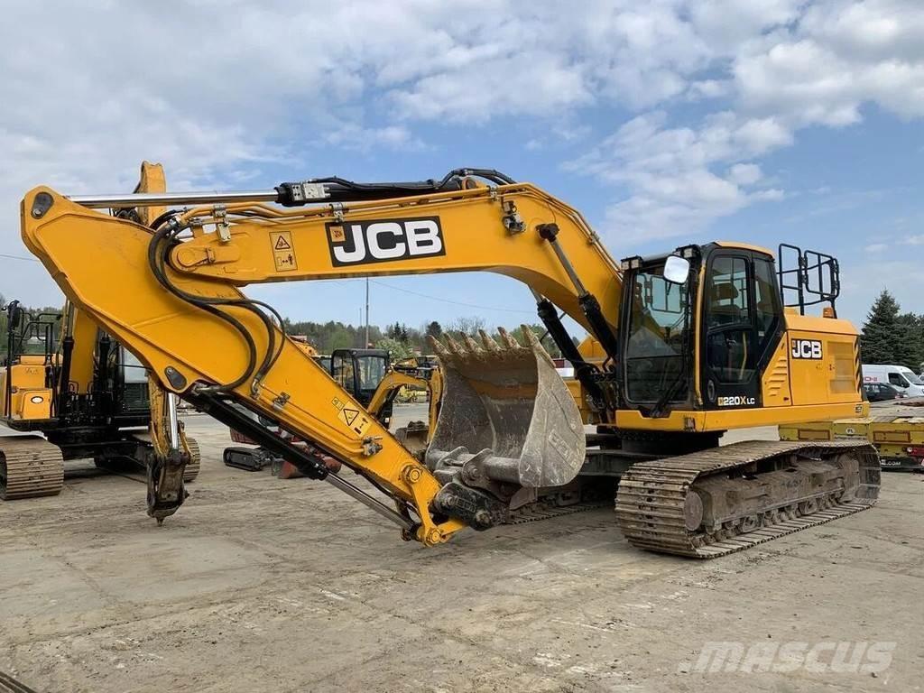 JCB JS220X Pásové rýpadlá