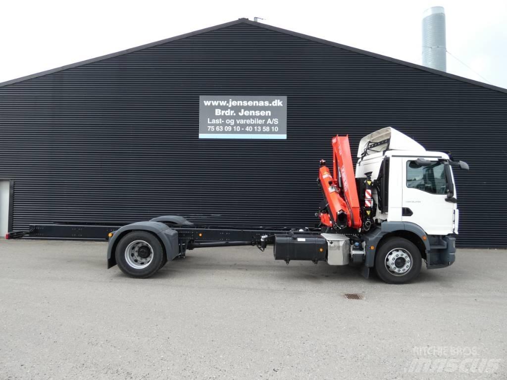 MAN TGM 18.290 Autožeriavy, hydraulické ruky