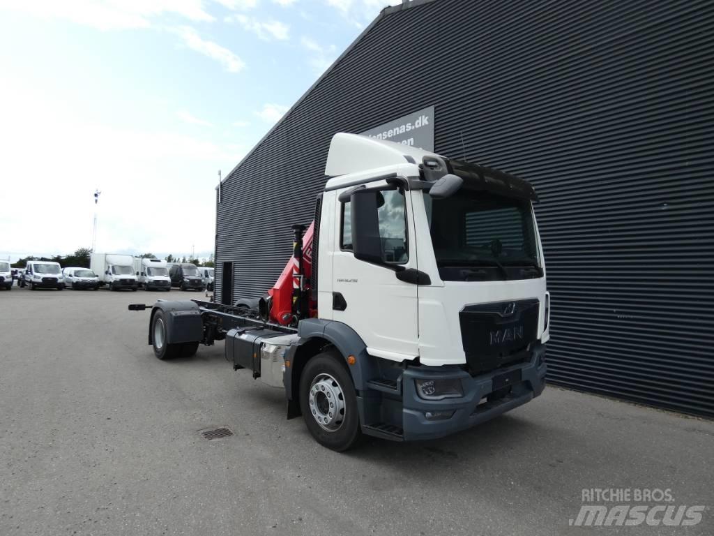 MAN TGM 18.290 Autožeriavy, hydraulické ruky