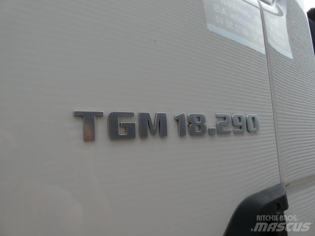 MAN TGM 18.290 Autožeriavy, hydraulické ruky