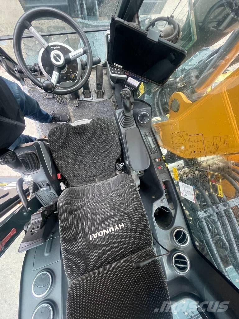 Hyundai HW 160 Kolesové rýpadlá