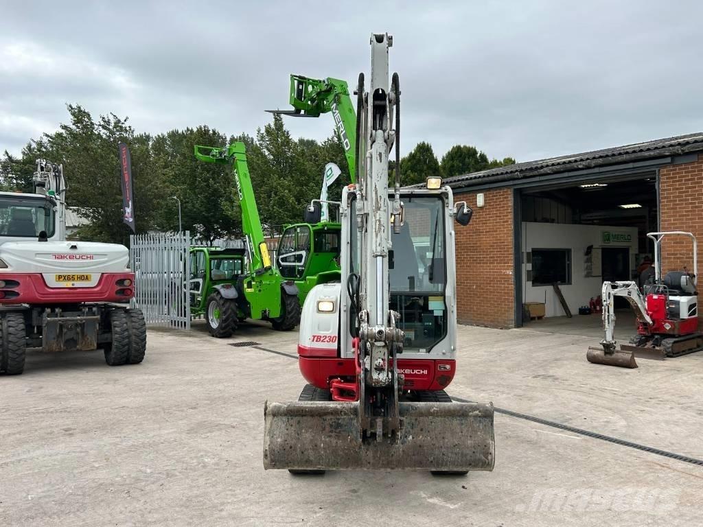 Takeuchi TB 230 Mini rýpadlá < 7t