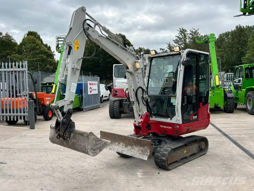 Takeuchi TB 230 Mini rýpadlá < 7t