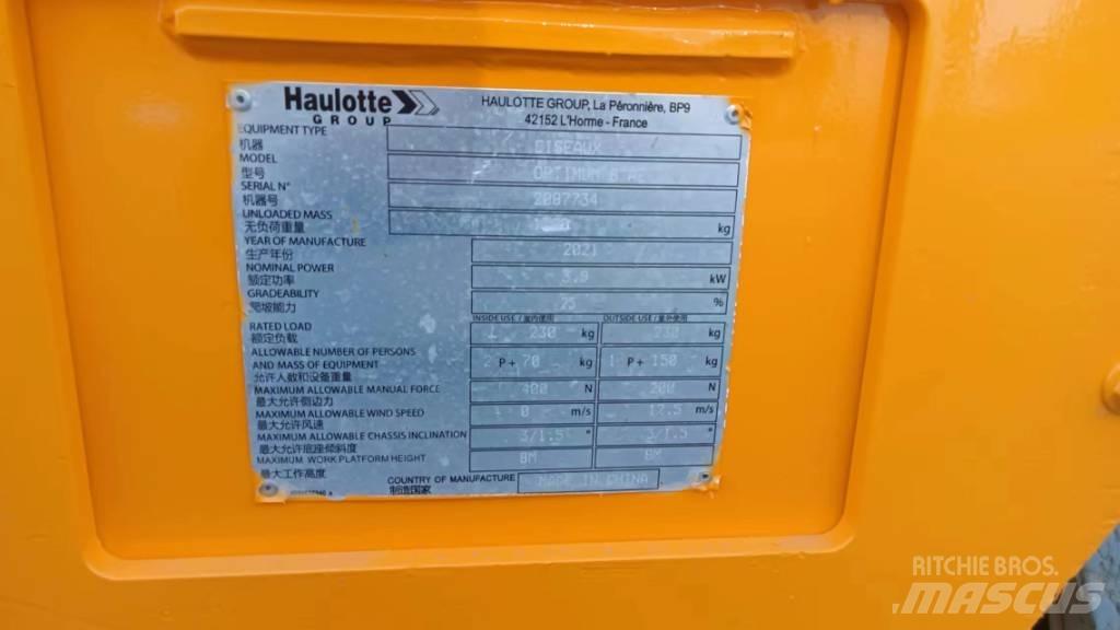 Haulotte OPTIMUM 8 Nožnicové zdvíhacie plošiny