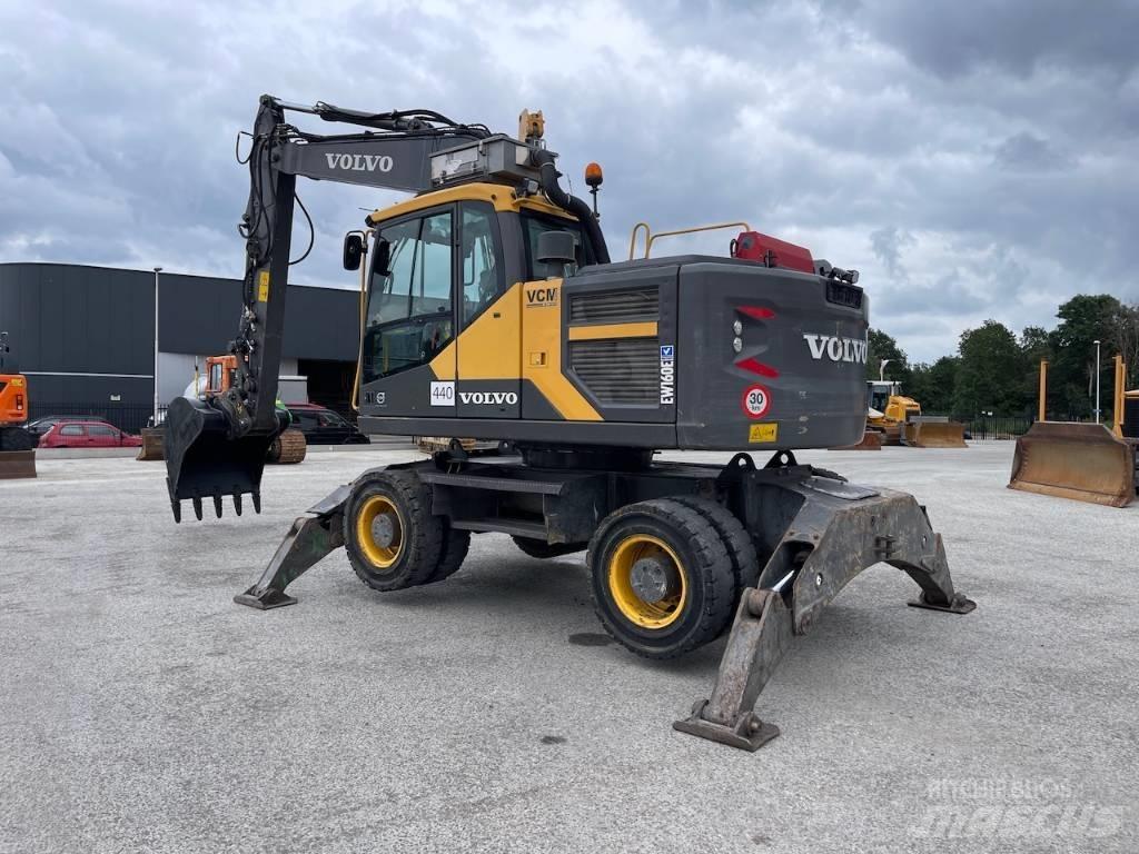 Volvo EW 160 E Kolesové rýpadlá