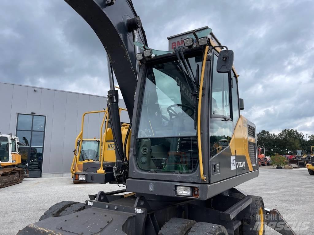 Volvo EW 160 E Kolesové rýpadlá