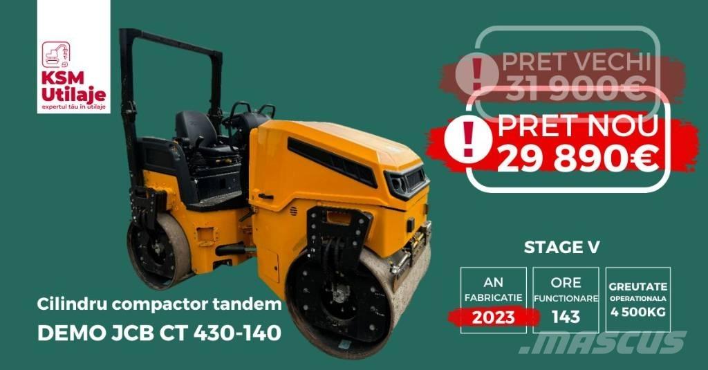 JCB CT430-140 Tandemové valce