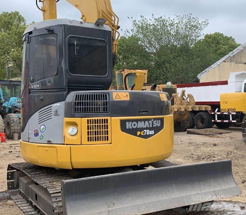 Komatsu pc78us Midi rýpadlá 7 t - 12 t