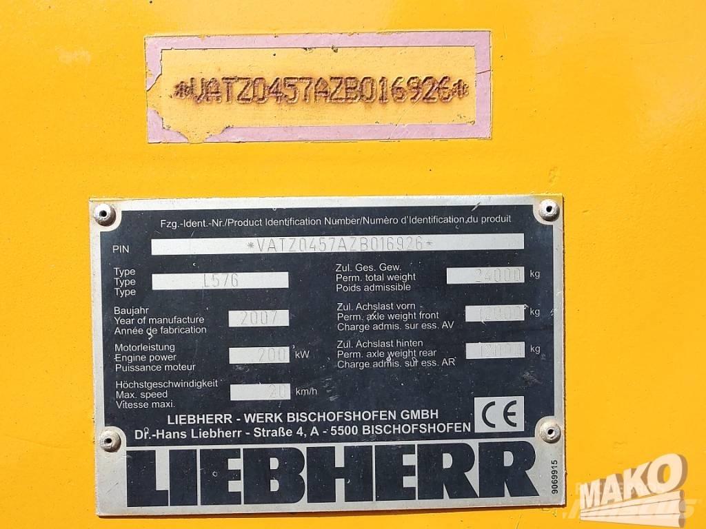 Liebherr L 576 Kolesové nakladače