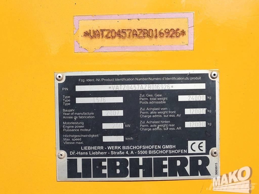 Liebherr L 576 Kolesové nakladače