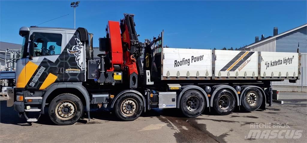 Scania G410 Autožeriavy, hydraulické ruky