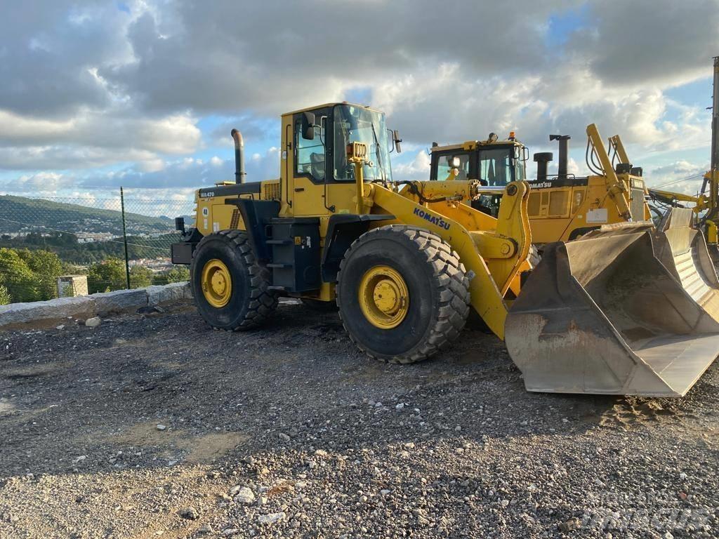 Komatsu WA 470 Kolesové nakladače