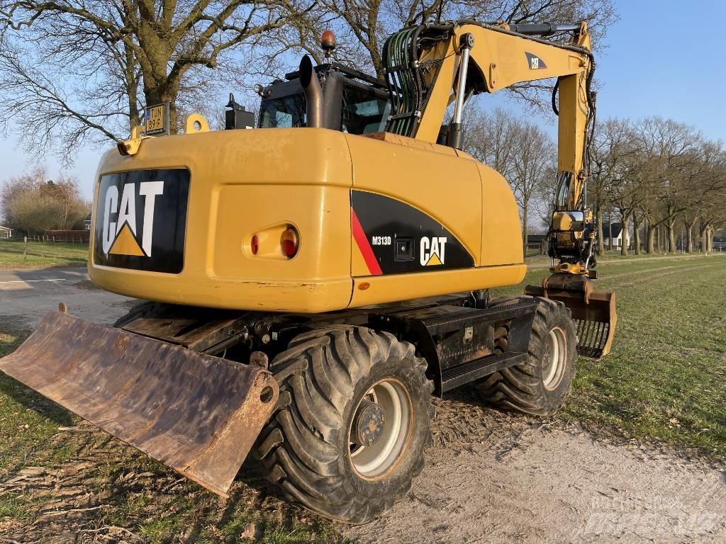 CAT M 313 D Kolesové rýpadlá