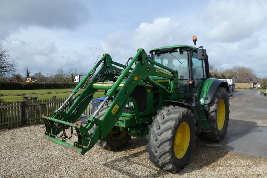John Deere 6830 Traktory