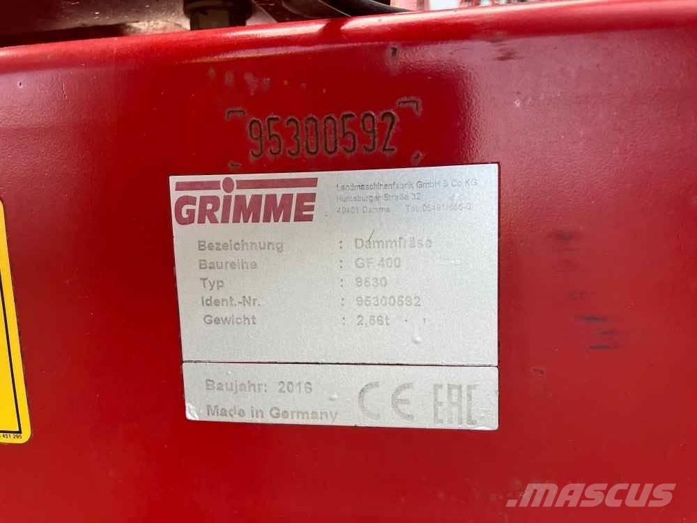 Grimme GF 400 Zariadenie na pestovanie zemiakov - Iné